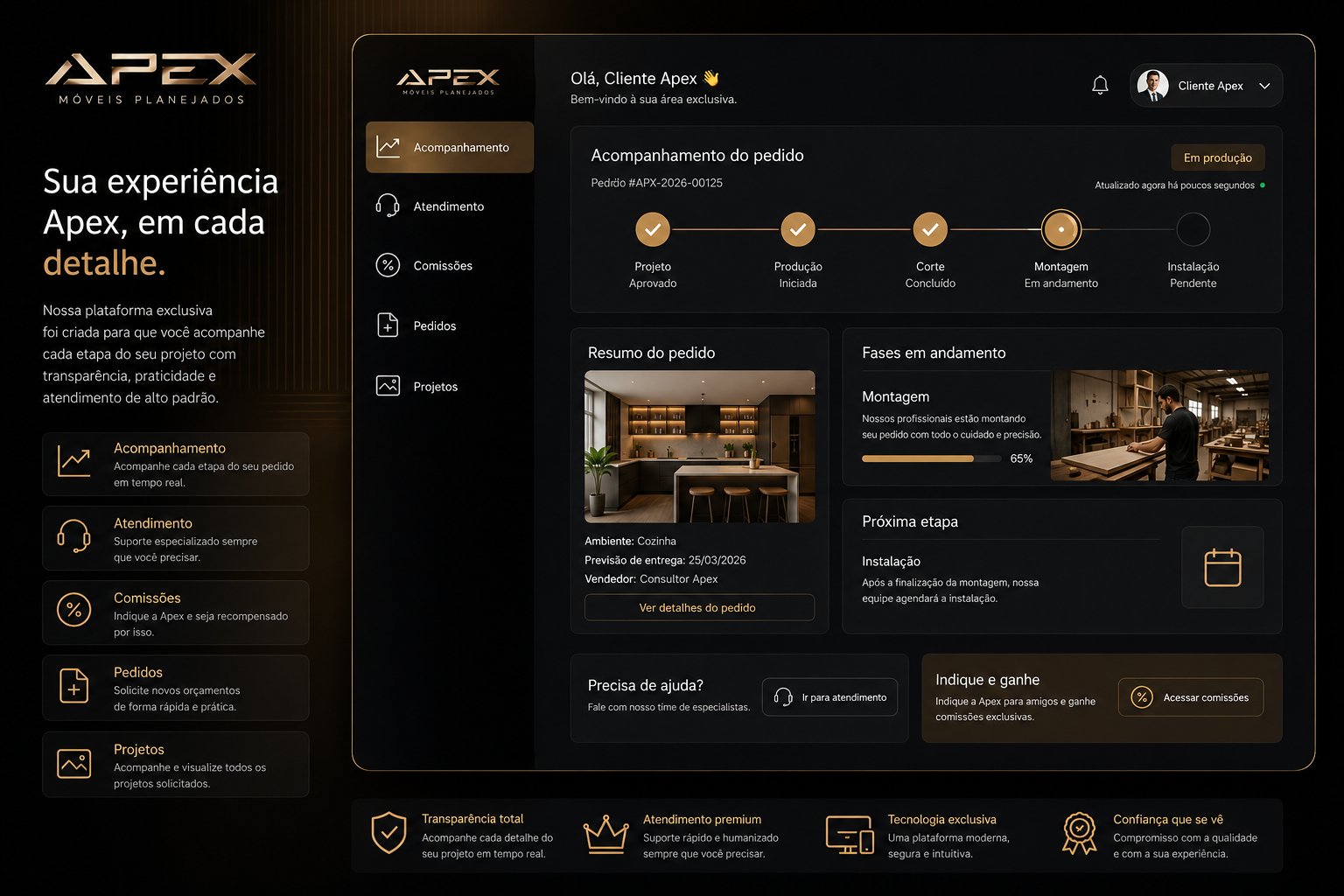 Area do Cliente APEX